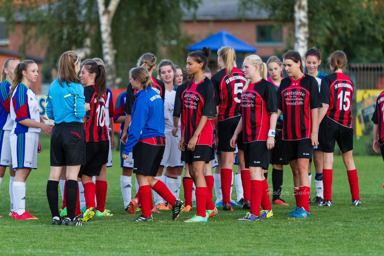 Bild 345 - B-Juniorinnen SG Wilstermarsch - SV Henstedt Ulzburg : Ergebnis: 5:1